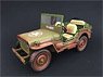 1944 Jeep Willys US ARMY アーミーグリーン ウェザリングバージョン (完成品AFV)