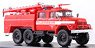 ZIL 131 (AC-40) Fire Brigade Pump Truck Red (Diecast Car)