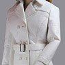 1/6 Classic Womens Leather Clothing Set White (Fashion Doll)