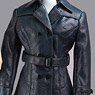 1/6 Classic Womens Leather Clothing Set Navy (Fashion Doll)