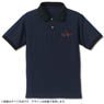 IS (Infinite Stratos) Schwarzer Hase Embroidery Polo-shirt Navy x Black S (Anime Toy)