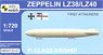 P-class Airship Zeppelin LZ38/LZ40 `First Attackers` (Plastic model)
