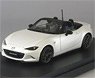 Mazda Roadster RS (ND5RC) Crystal White Pearl Mica (Diecast Car)
