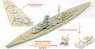 Bismarck Blass Mast & Ultara Slim Wooden Deck Set (0.1mm) (for Pit-Road) (Plastic model)