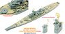 USS Iowa Blass Mast & Ultara Slim Wooden Deck Set (0.1mm) (for Tamiya) (Plastic model)