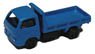 Small Size Dump Truck (Blue) (Model Train)