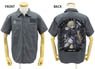 Fate/Grand Order Jeanne d`Arc Full Color Work Shirt Gray M (Anime Toy)