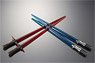 Lightsaber Chopstick Kylo Ren & Rey Battle Set (Anime Toy)