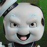 Ghostbusters 3.75 Inch Bobble Head Figure Burst Marshmallow Man (Completed)