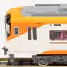 Kintetsu Series 12410 (New Color/with Smoking Room) Standard Four Car Formation Set (w/Motor) (Basic 4-Car Set) (Pre-colored Completed) (Model Train)
