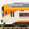 Kintetsu Series 12410 (New Color/with Smoking Room) Additional Four Car Formation Set (Trailer Only) (Add-On 4-Car Set) (Pre-colored Completed) (Model Train)