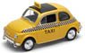 Fiat Nuova 500 Taxi (Yellow) (Diecast Car)