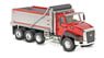 CT660 Dump Truck – Red and Silver (Diecast Car)