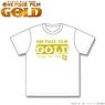 One Piece Film Gold T-Shirts White XL (Anime Toy)