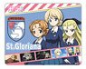Girls und Panzer der Film Mouse Pad St. Gloriana Girls` College (Anime Toy)