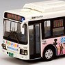 The All Japan Bus Collection 80 [JH016] Keisei Town Bus `Oideyo! Katsushika Kochikame Wrapping Bus` (Isuzu Erga Mio) (Model Train)