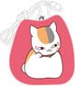 Natsume`s Book of Friends Posing Clasp Pouch Nyanko-sensei (Pink) (Anime Toy)