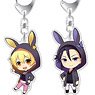 Chara-Forme Tsukiuta. The Animation Acrylic Key Ring Collection Rabbit Parka Ver. [Six Gravity] (Set of 6) (Anime Toy)