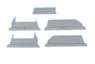 BAC Lightning F1/F1A/F2/F3 Control Surfaces (for Airfix) (Plastic model)