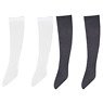 PNXS Over Knee Socks B Set (White/Gray) (Fashion Doll)