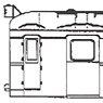 1/80(HO) `Kawasaki Shipyard Style` Train, Type B Body Kit (Unassembled Kit) (Model Train)
