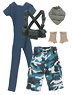 Military Battle Dress Set II (Marine Color Set) (Fashion Doll)