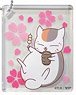 Natsume`s Book of Friends Nyanko-sensei Projection Acrylic Key Ring A (Anime Toy)