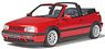 VW ゴルフ 3 カブリオレ スポーツエディション (フラッシュレッド) (ミニカー)