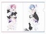 Re: Life in a Different World from Zero Ram & Rem`s Clear File (Anime Toy)