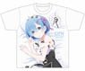 Re: Life in a Different World from Zero Rem`s Full Graphic T-Shirts M (Anime Toy)