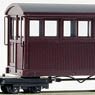 (HOe) [Limited Edition] Kiso Forest Railway Type B Passenger Car (Maroon Color) (Pre-colored Completed) (Model Train)