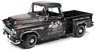 1955 Chevy Stepside Pick Up `The Three Stooges` Black (Diecast Car)