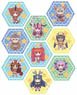 Ultra Monster Personification Project Acrylic Badge Ver.A (Set of 9) (Anime Toy)