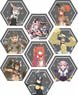 Ultra Monster Personification Project Acrylic Badge Ver.B (Set of 9) (Anime Toy)
