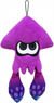 Splatoon Plush Squid Purple (S) (Anime Toy)