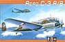 チェコ・アエロC3A/B・ジーベル双発輸送機・チェコ空軍 (プラモデル)