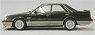 日産 スカイライン 4ドアハードトップ GTパサージュ ツインカム24Vターボ 1987年 BBSホイール仕様 ブラックトーニングツートン (ミニカー)