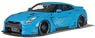 LB Works GT-R (Baby Blue) (Diecast Car)