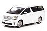 Toyota Vellfire 3.5Z Golden Eyes 2013 (White Pearl Crystal Shine) (Diecast Car)