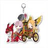 Re: Life in a Different World from Zero [Chara Ride] Acrylic Key Ring Priscilla Camp (Anime Toy)
