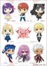 Fate/stay night [Unlimited Blade Works] A5 Factors of Polymer Weathering Sticker SD Main Character (Anime Toy)
