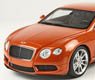 Bentley Continental GT V8 S 2014 (Sunrise) w/Case Orange (Diecast Car)