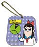 Leather Mirror Charm [Pop Team Epic] 02 Stamp Design 02 (Anime Toy)