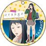 Orange Round Acrylic Key Ring Takako Chino (Anime Toy)