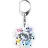 Show by Rock!! Acrylic Key Ring Cyan Drawing Cute Ver (Anime Toy)