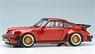 Porsche 930 turbo 1988 キャンディレッド (ゴールドホイール) (ミニカー)
