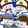 Osomatsu-san Pitacole Rubber Strap W (Set of 8) (Anime Toy)