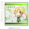 Sword Art Online Micro Fiber Mini Towel Leafa SD (Anime Toy)