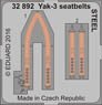 Yakovlev YAK-3 Seatbelts Made of Stainless Steel (for Special Hobby) (Plastic model)