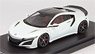 Honda NSX (NC1) 2017 (Carbon Exterior Package) 130R White (Diecast Car)
